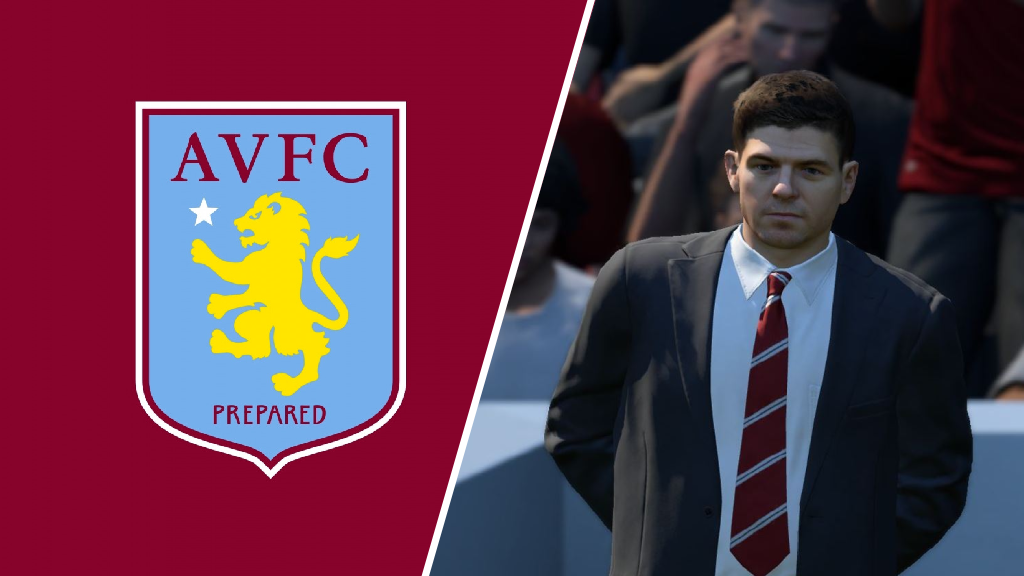 Steven Gerrard Aston Villa Premier League Manager FIFA 22 line up
