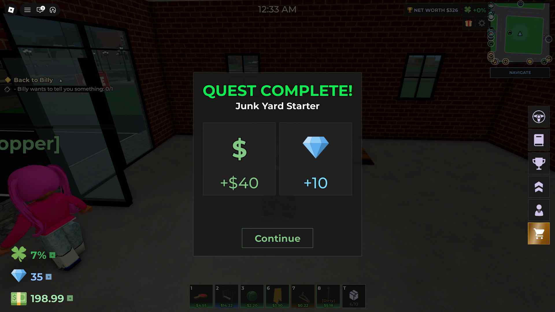 Storage Hunters Quest Rewards