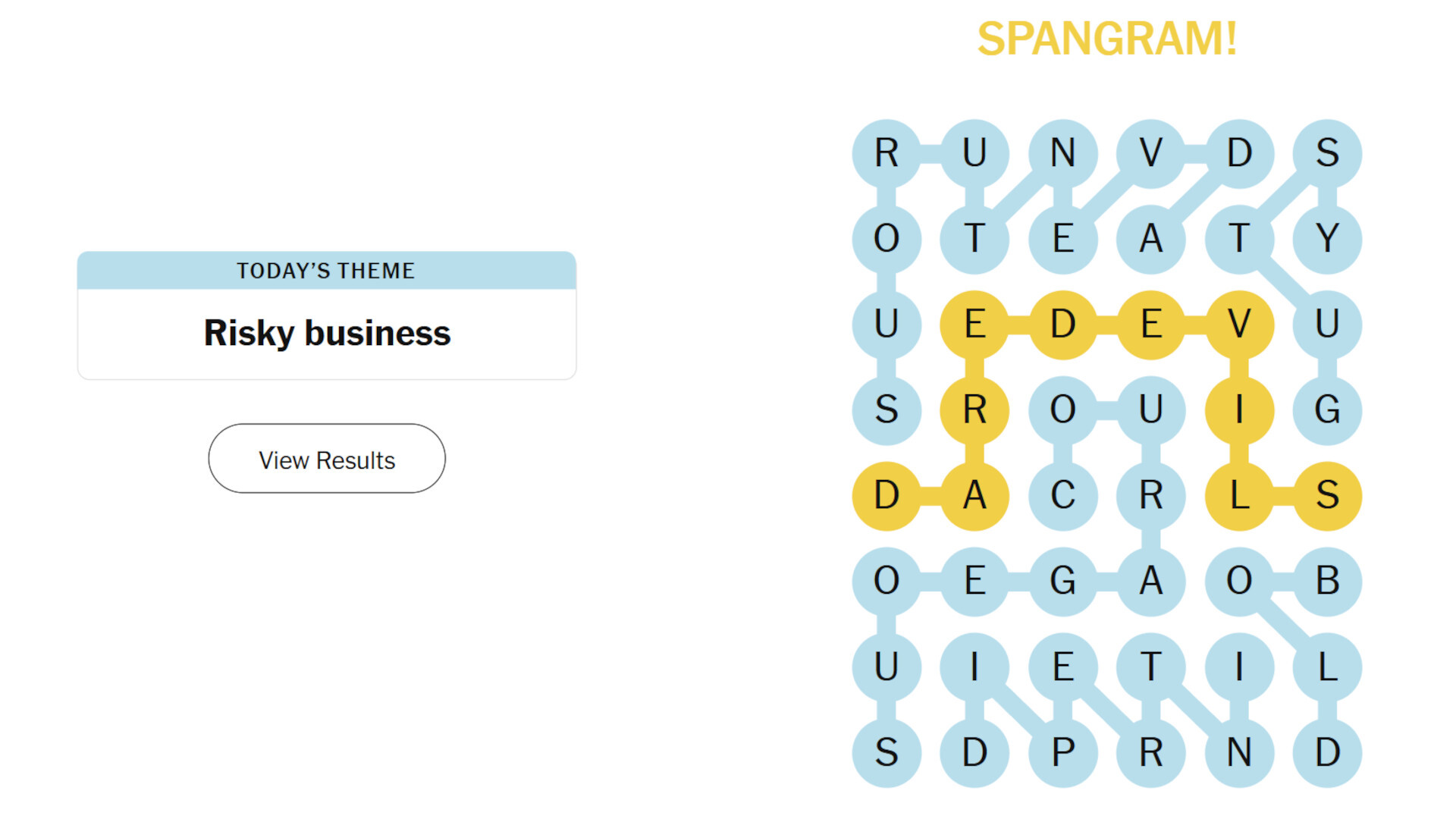 Strands Answer April 21 2026