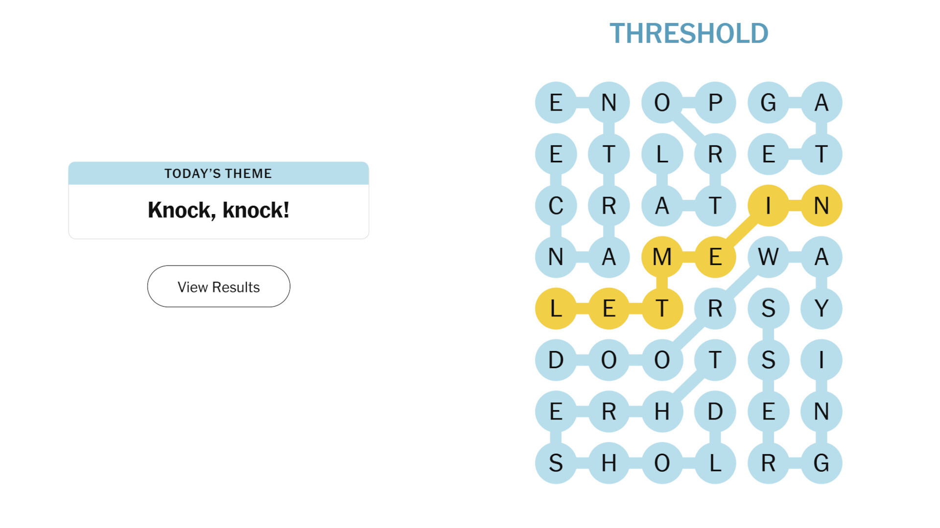 Strands Answer November 8 2025