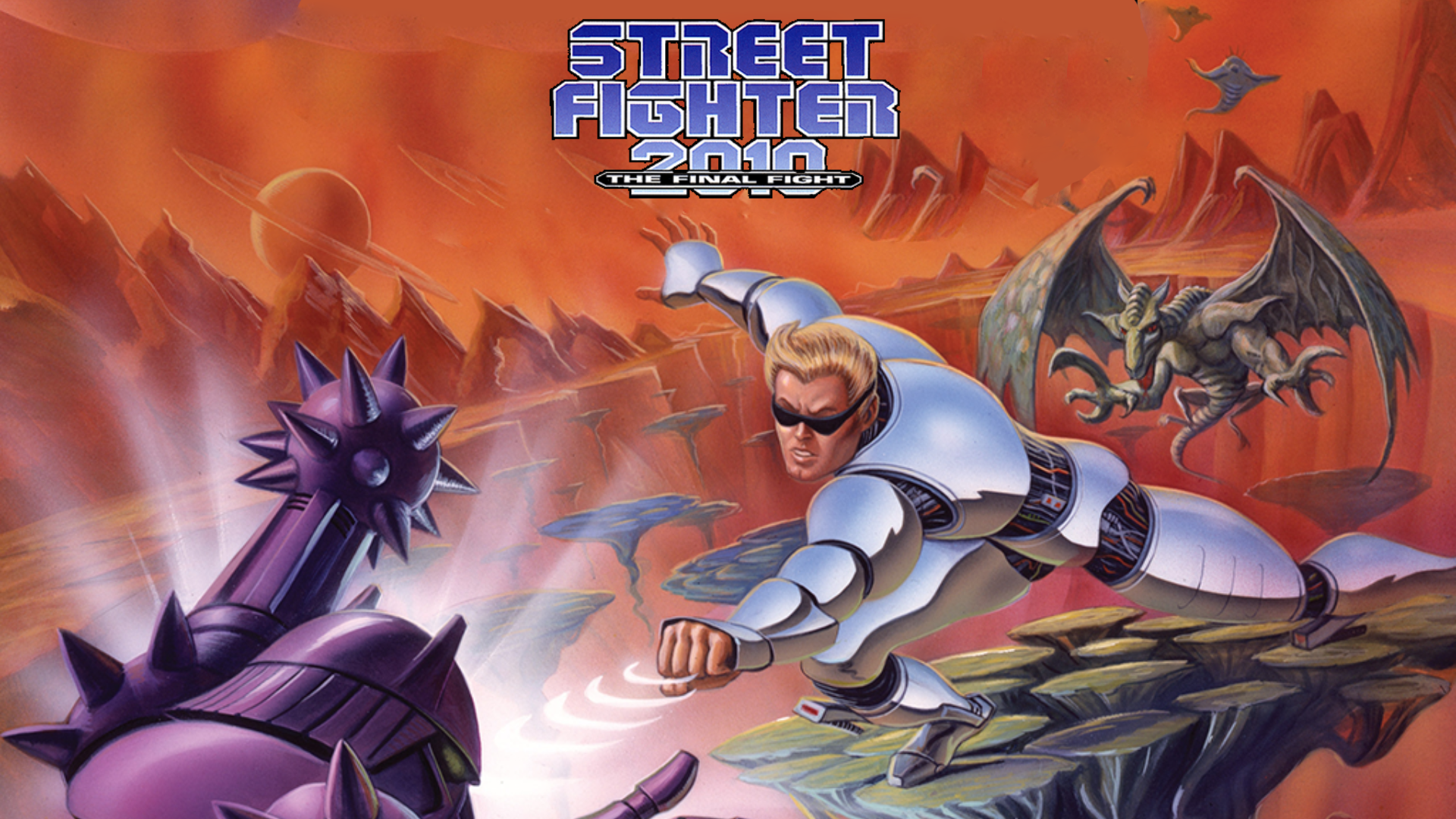 Street Fighter 2010 Boxart
