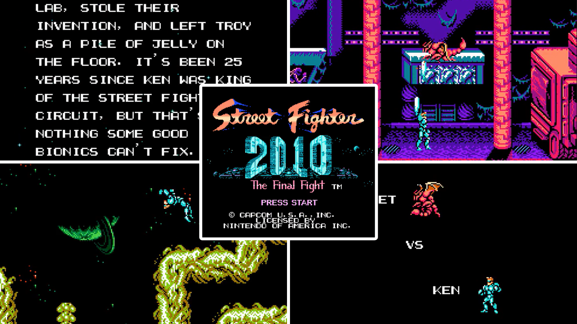 Street Fighter 2010 Screenshots