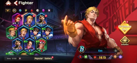 Street Fighter Duel Characters