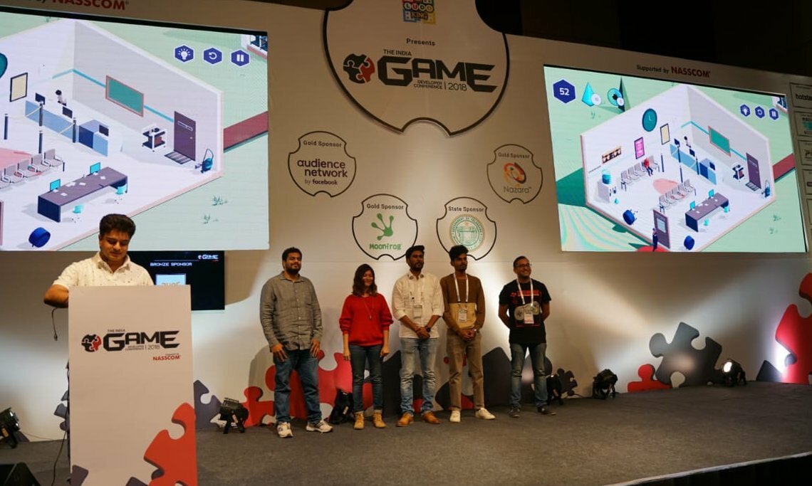 Street Lamp Games at igdc18 award