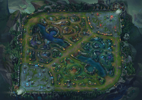 Summoner Rift Map