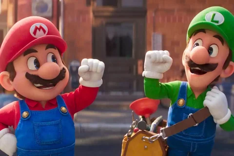 Super Mario Movie Ad Plumbers