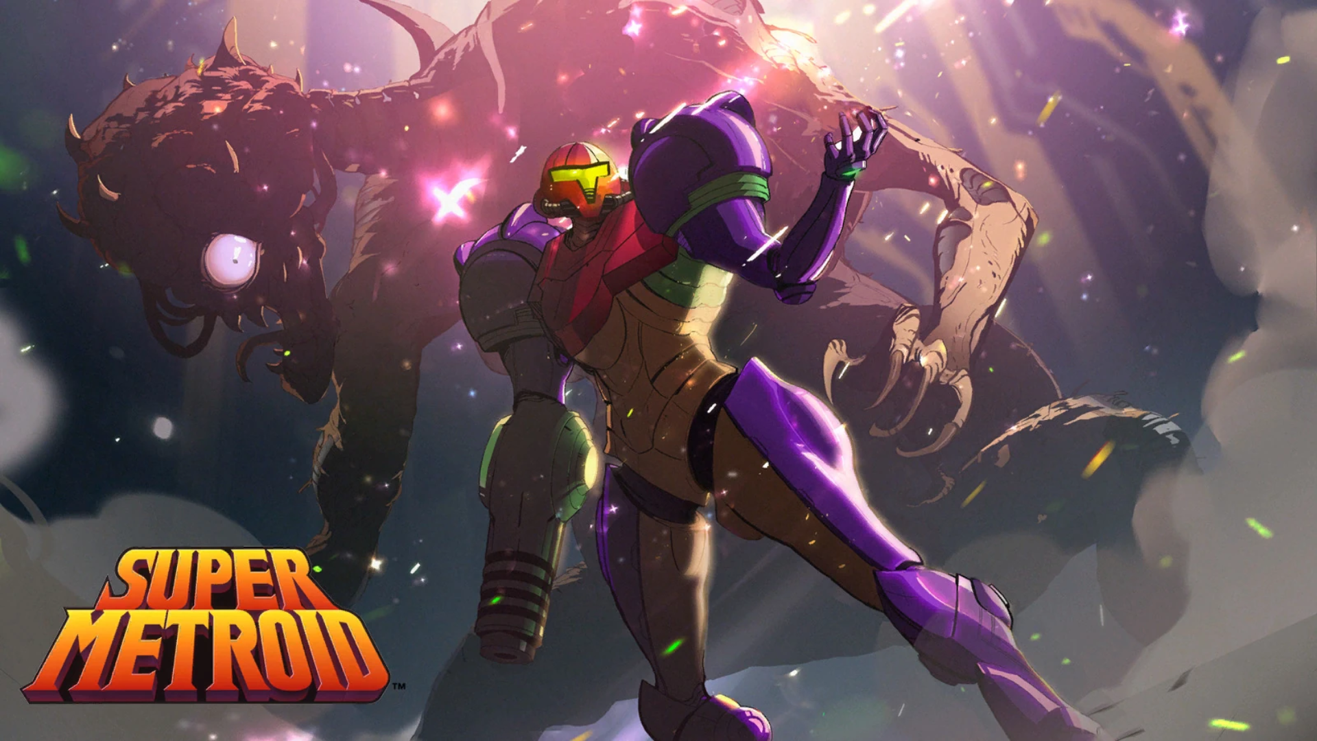 Super Metroid Ending Art