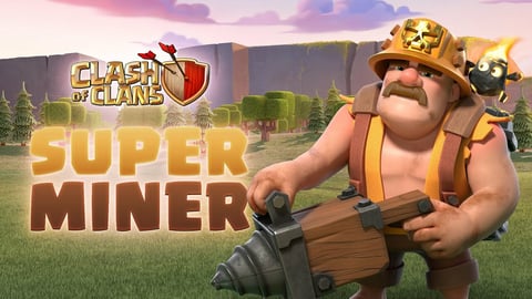 Super Miner Troop Banner