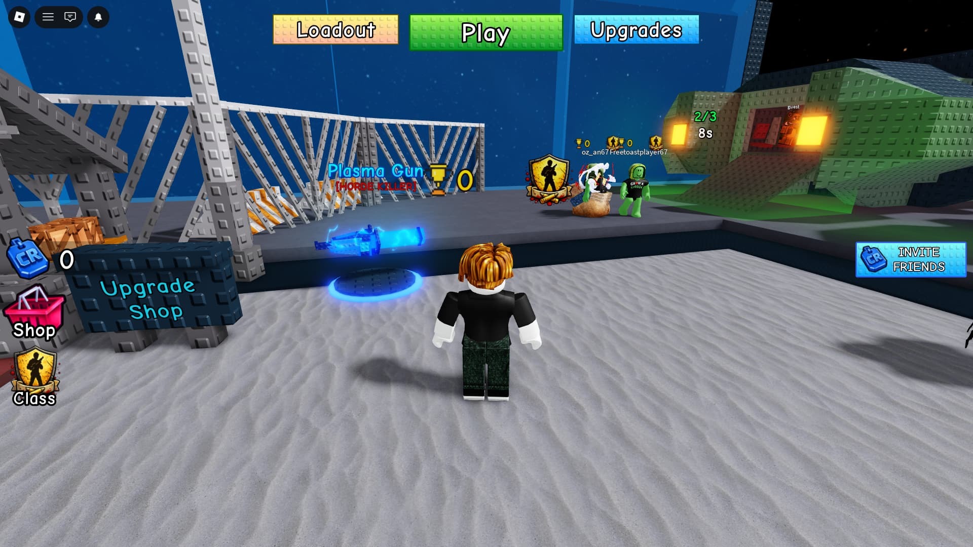 Survive Zombie Arena Active Codes