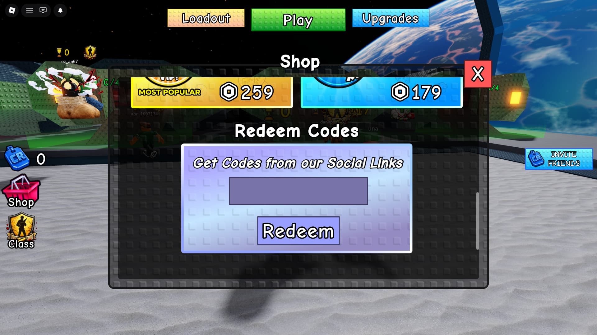 Survive Zombie Arena How to Redeem Codes 2