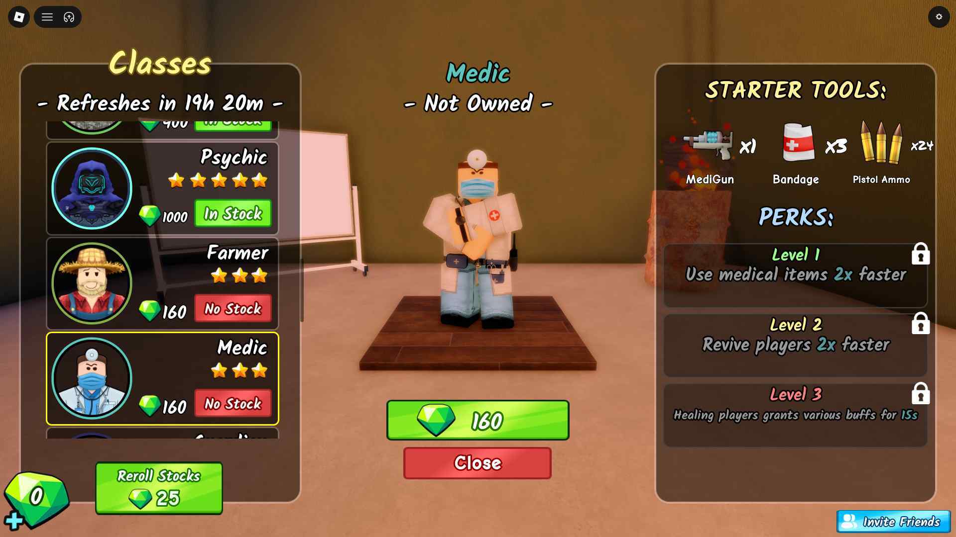 Survive the Apocalypse Medic