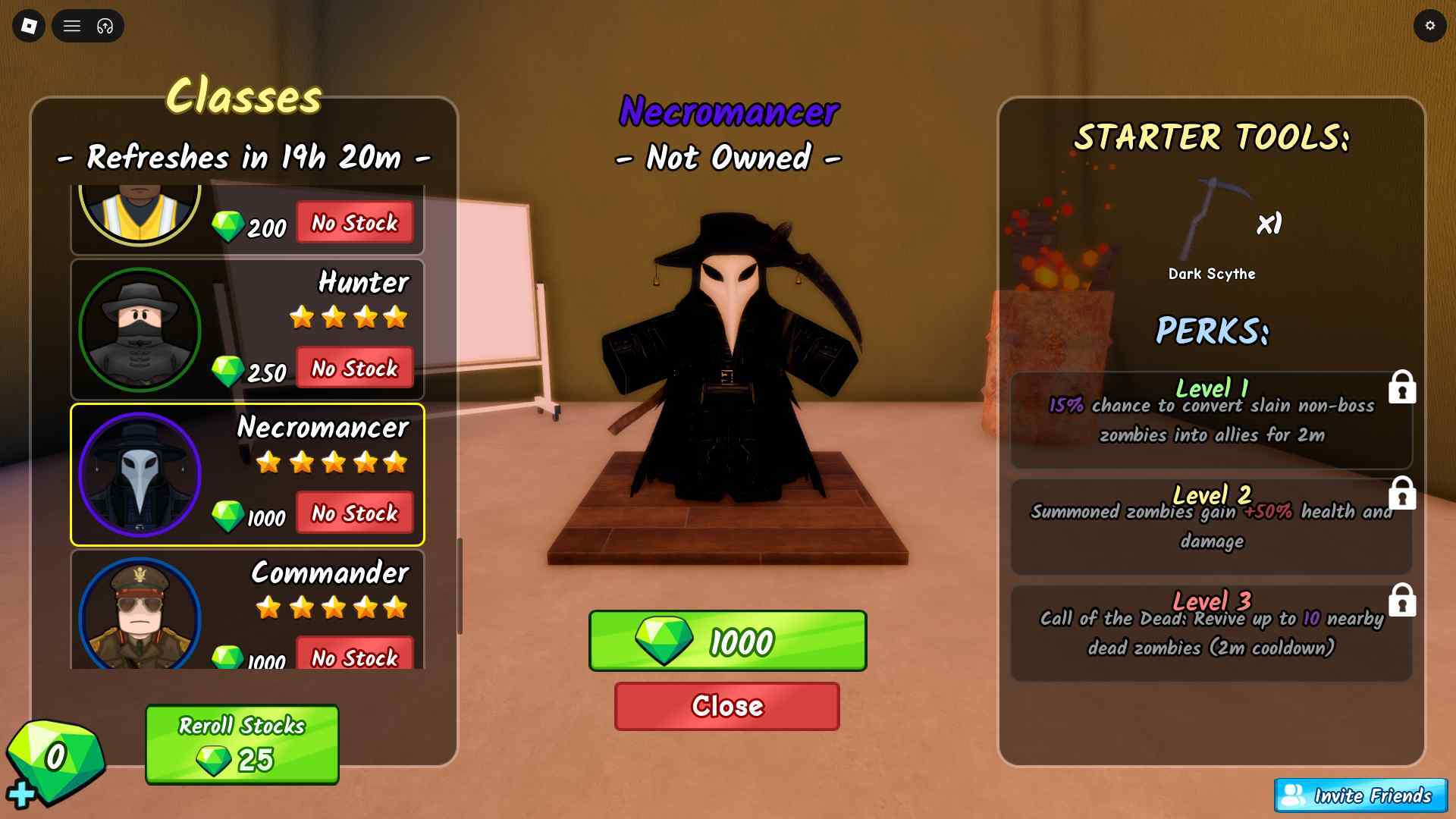 Survive the Apocalypse Necromancer