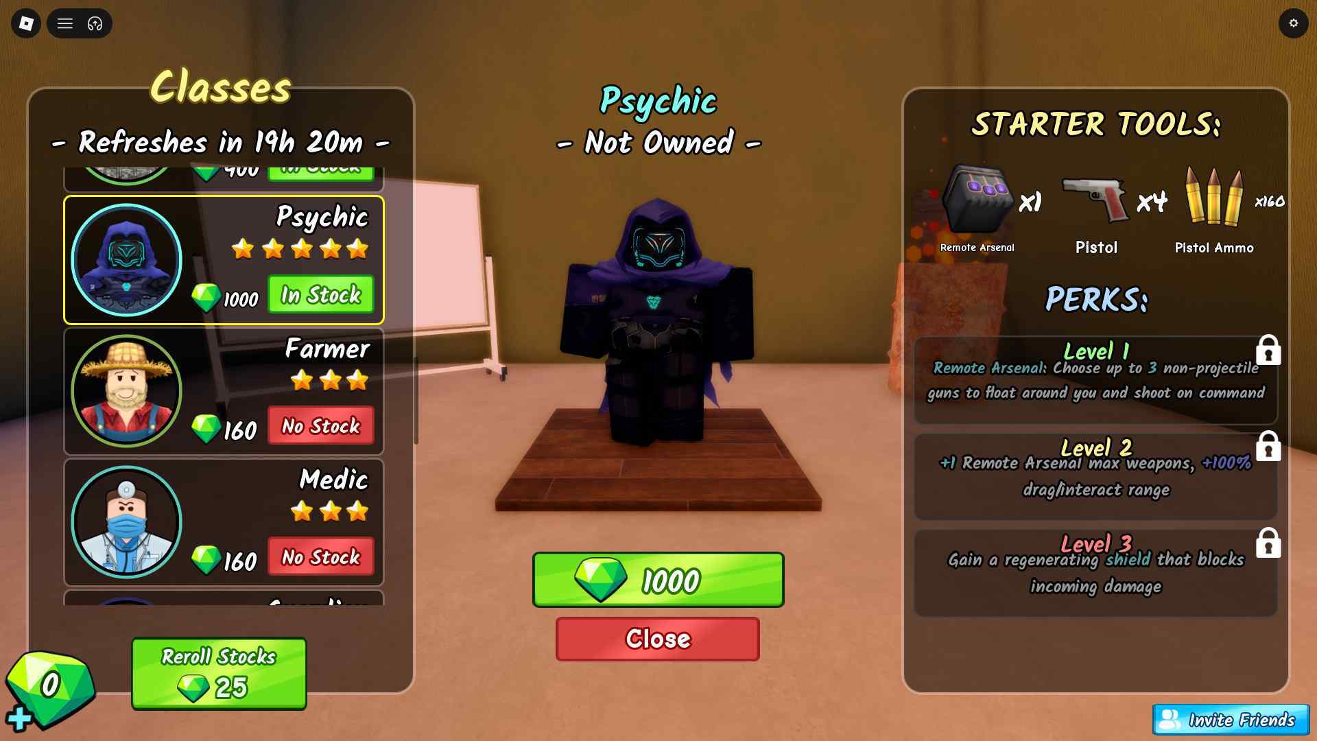 Survive the Apocalypse Psychic