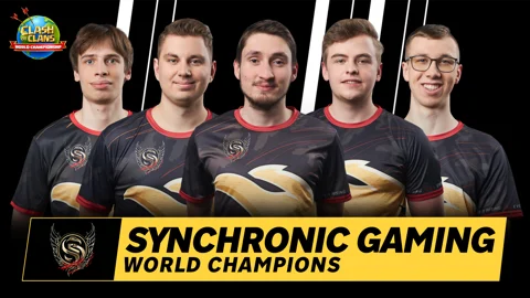 Synchronic Gaming Wins Clash of Clans 2024 World Finals