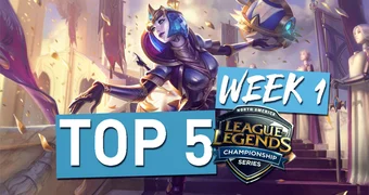 TOP 5 NA LCS Blue