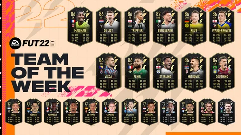 TOTW 22 alle Spieler