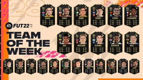 TOTW 28 FUT FIFA 22