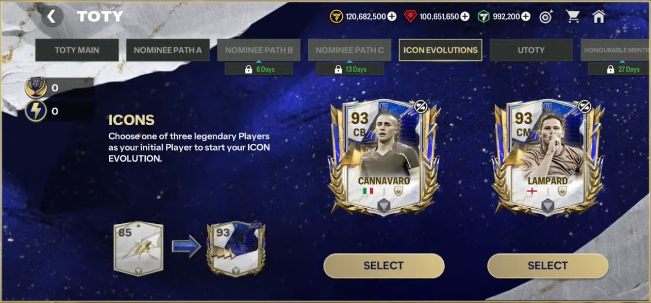 TOTY Icons24