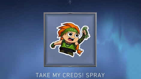 Take My Creds Spray