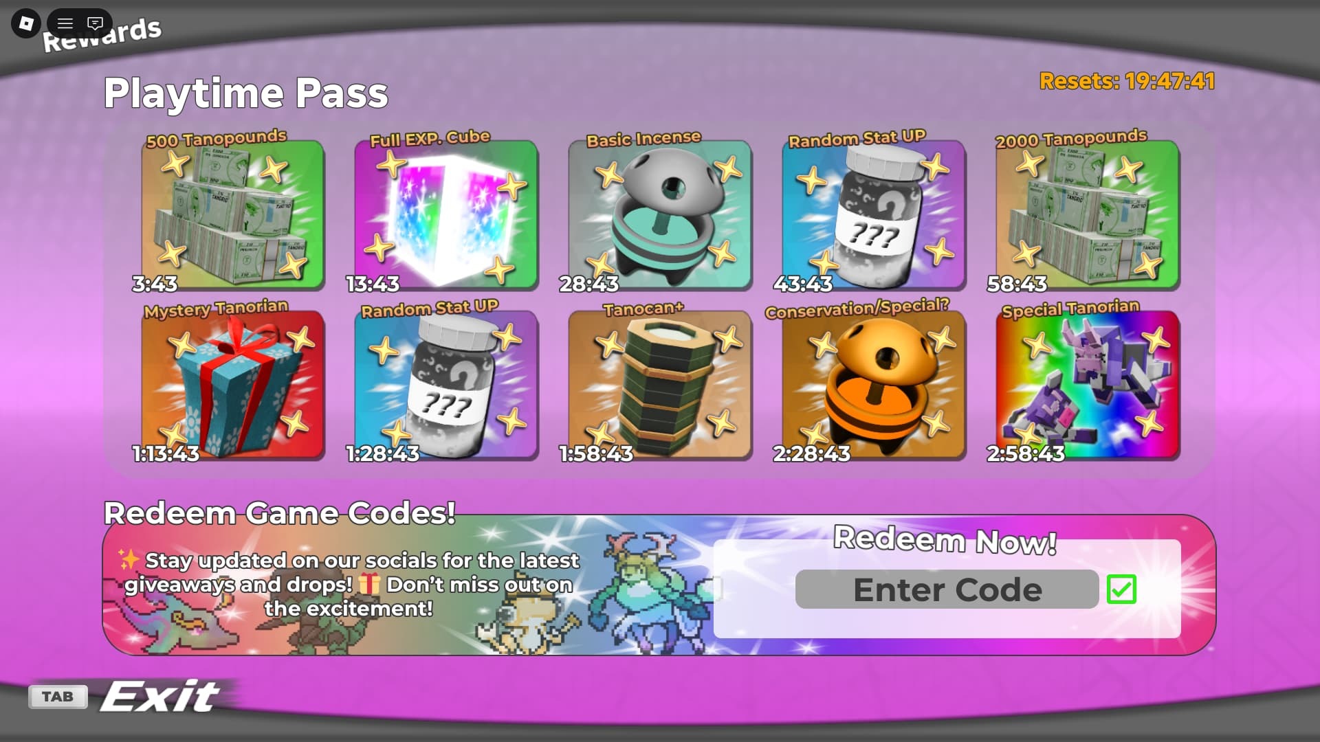 Tales of Tanorio How To Redeem Codes 3