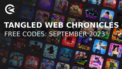 Tangled Web Chronicles codes september 2023
