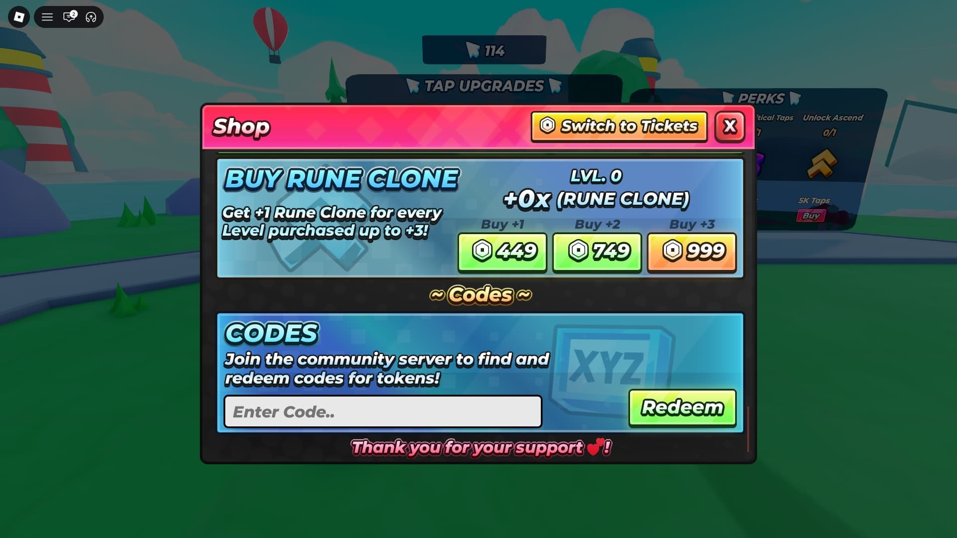 Tap Incremental How To Redeem Codes 2