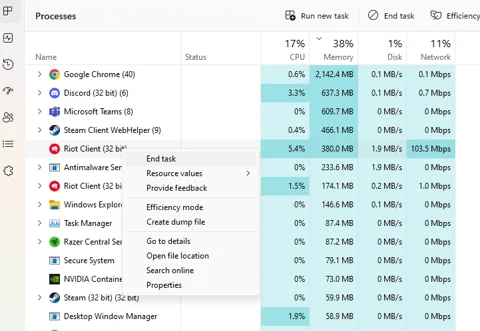 Task Manager Process22