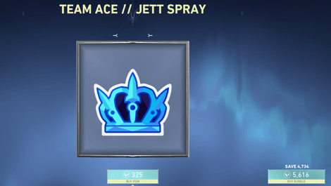 Team Ace Jett Spray
