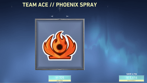 Team Ace Phoenix Spray