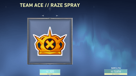 Team Ace Raze Spray