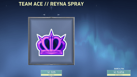 Team Ace Reyna Spray
