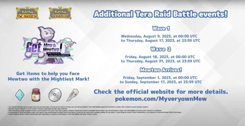 Tera Raid Battle Rewards