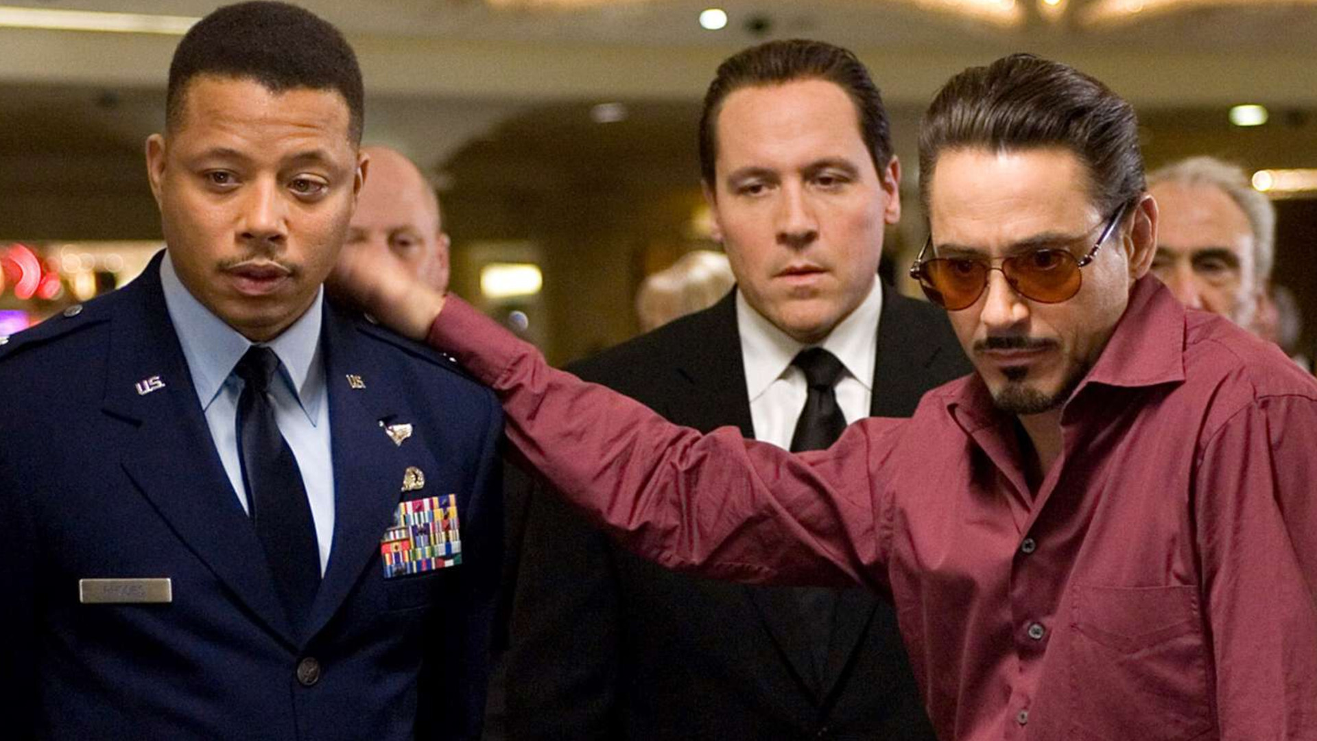 Terrence Howard Robert Downey Jr Iron Man