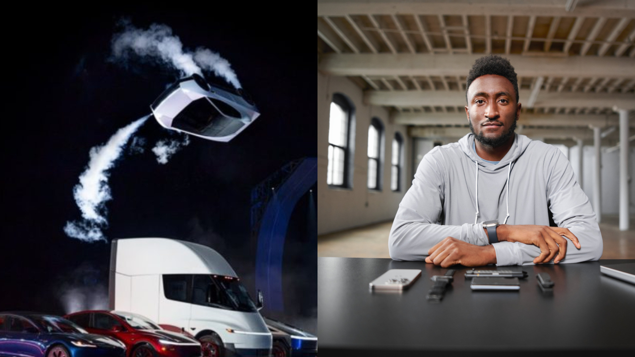 Tesla Marques Brownlee Instagram