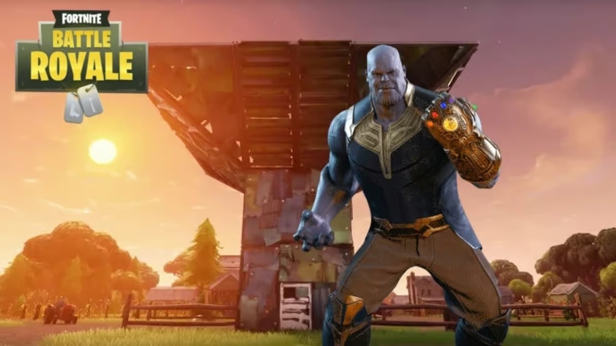 Thanos building glitch