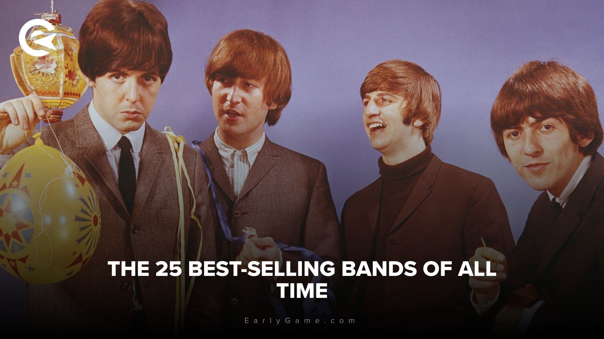 The 25 Best Selling Bands of All Time