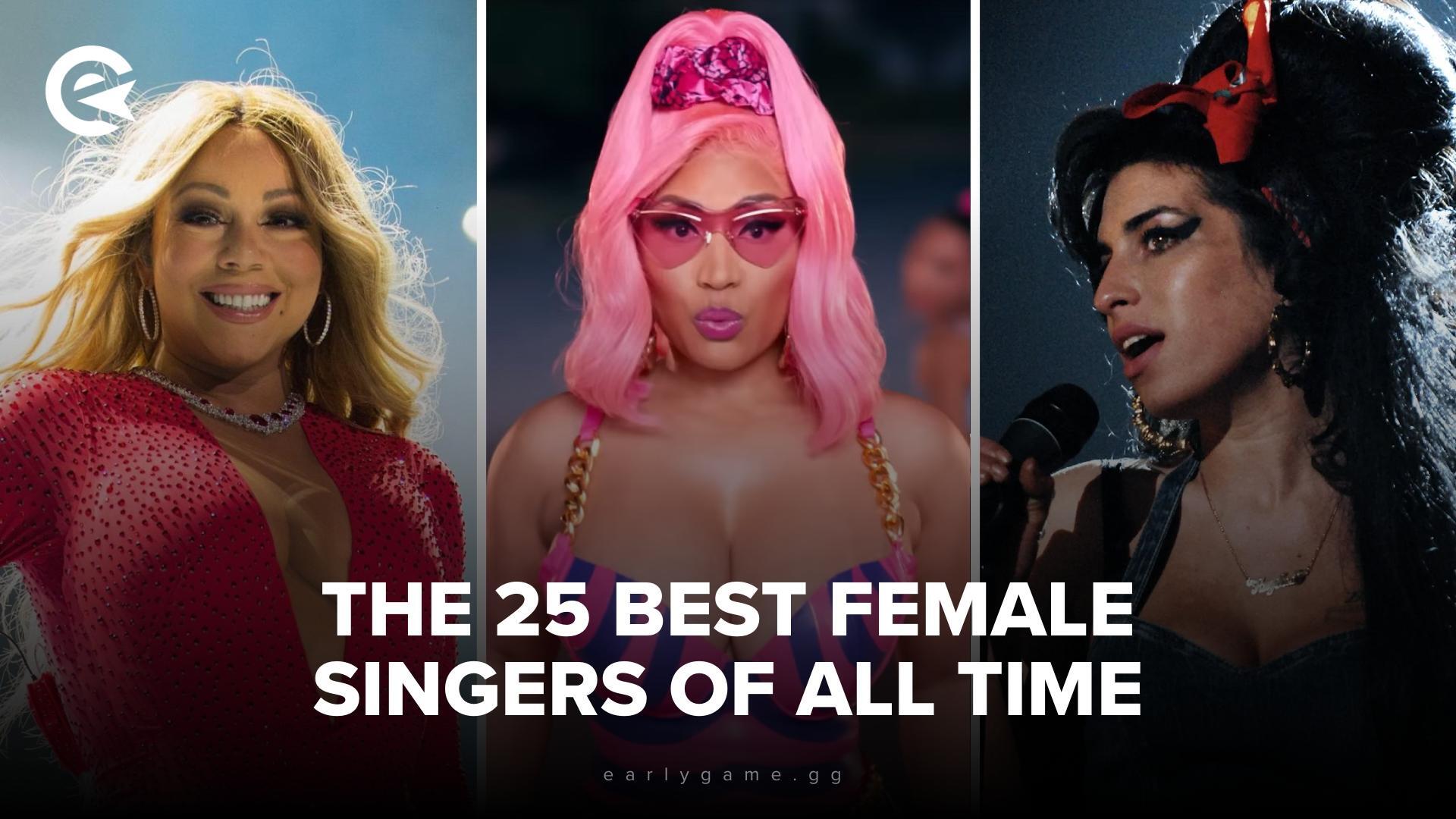 The 25 Best female Singers Of all time