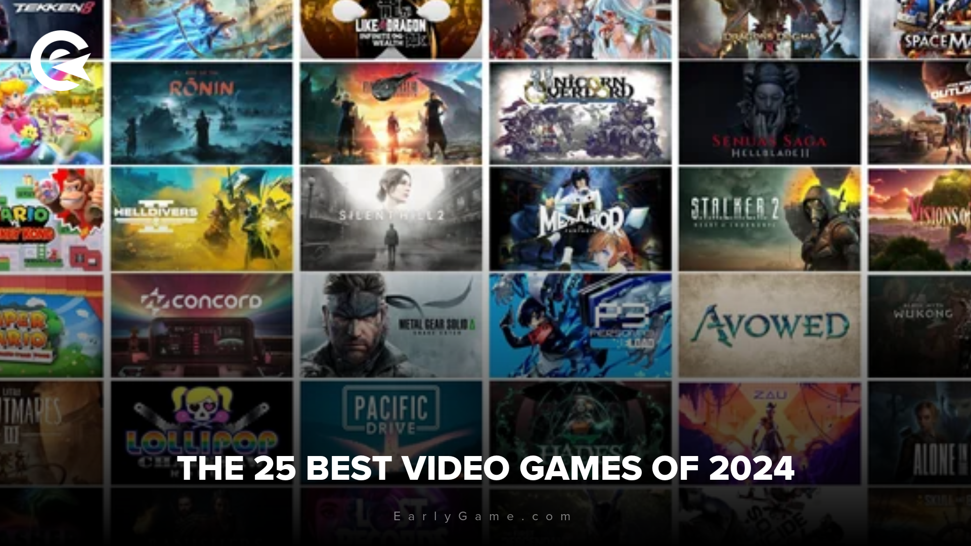 EarlyGame | The 25 Best Video Games Of 2024