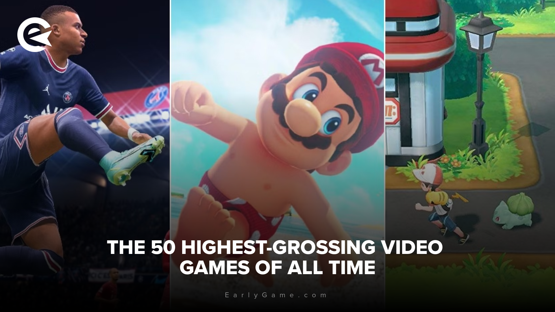 The 50 highest grossing video games of all time