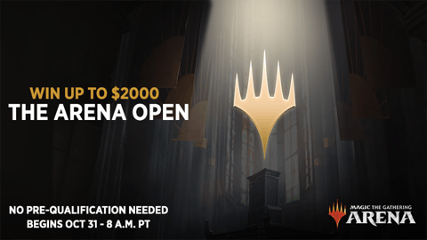 The Arena Open Hits MTGA on October 31