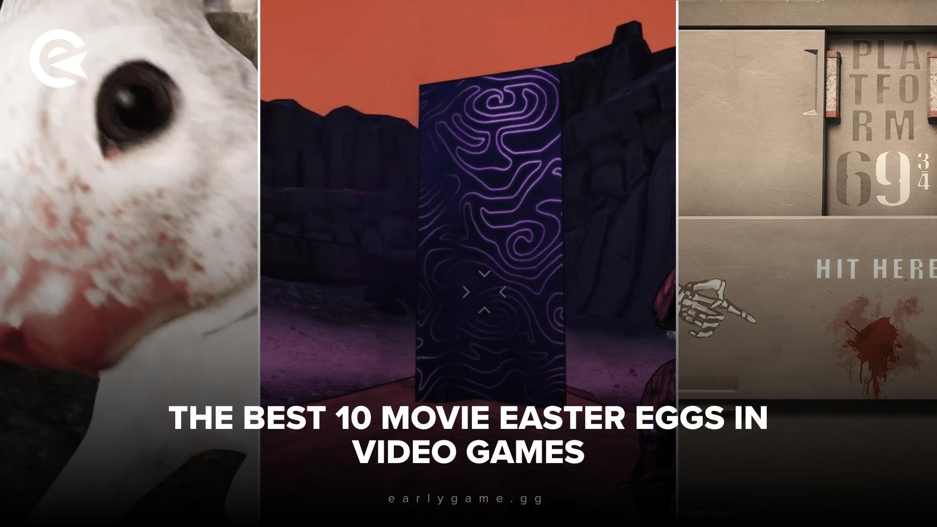 The Best 10 Movie Easter Eggs In Video Games
