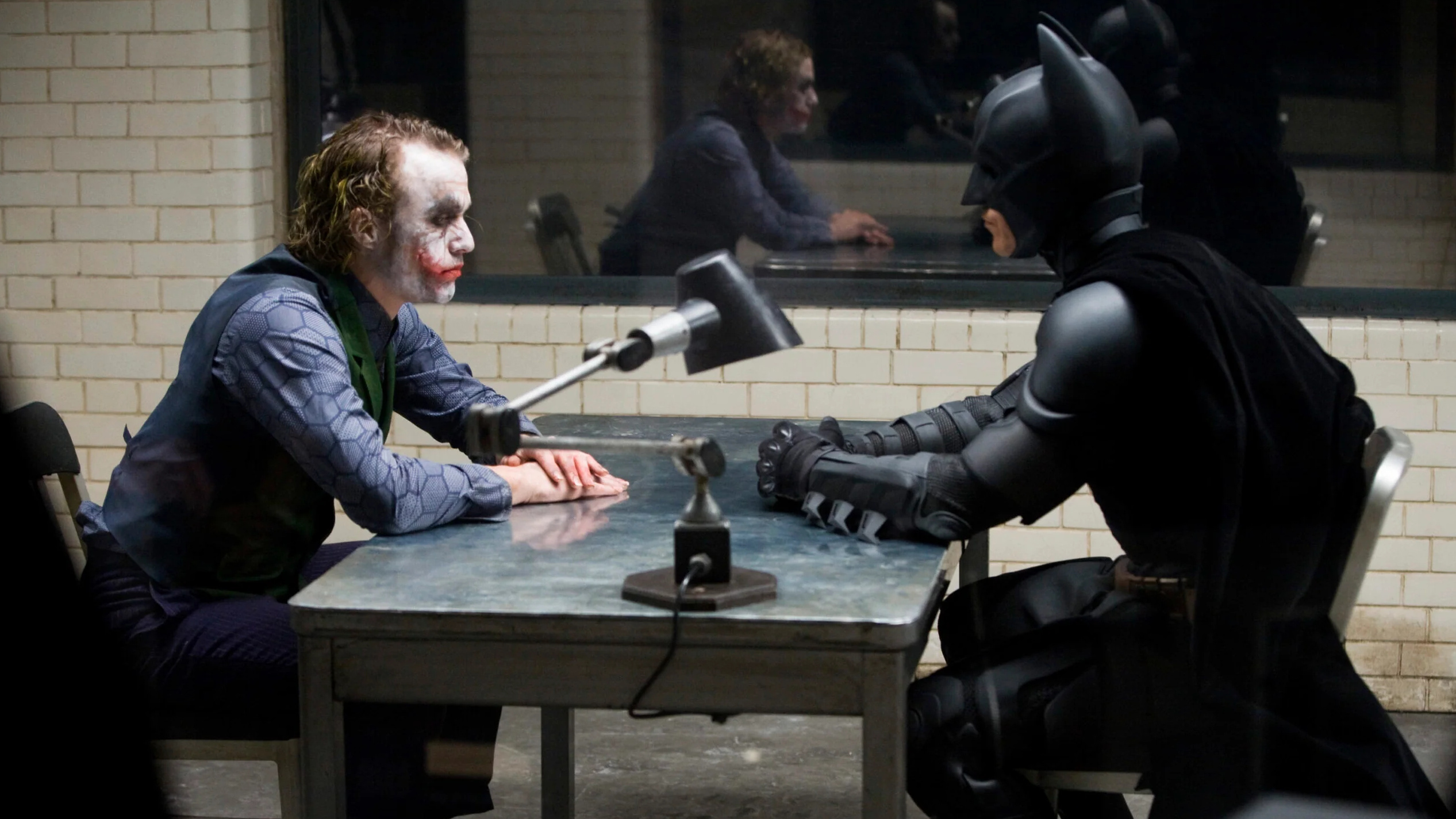 The Dark Knight joker and batman