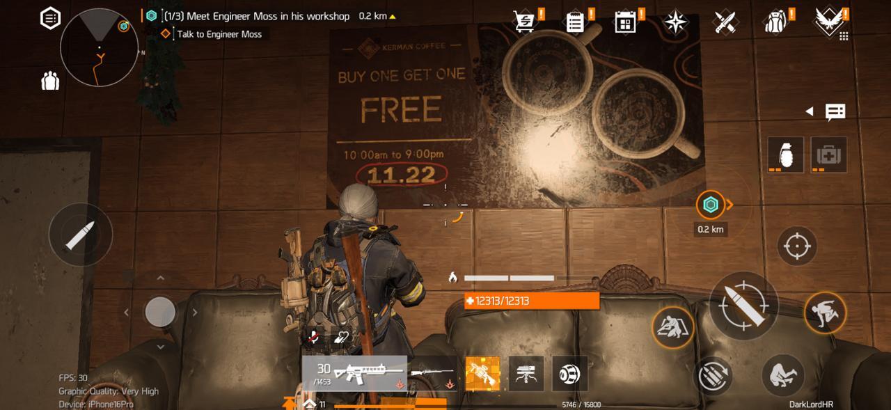 The Division Resurgence Oak Loch Safe Code 6