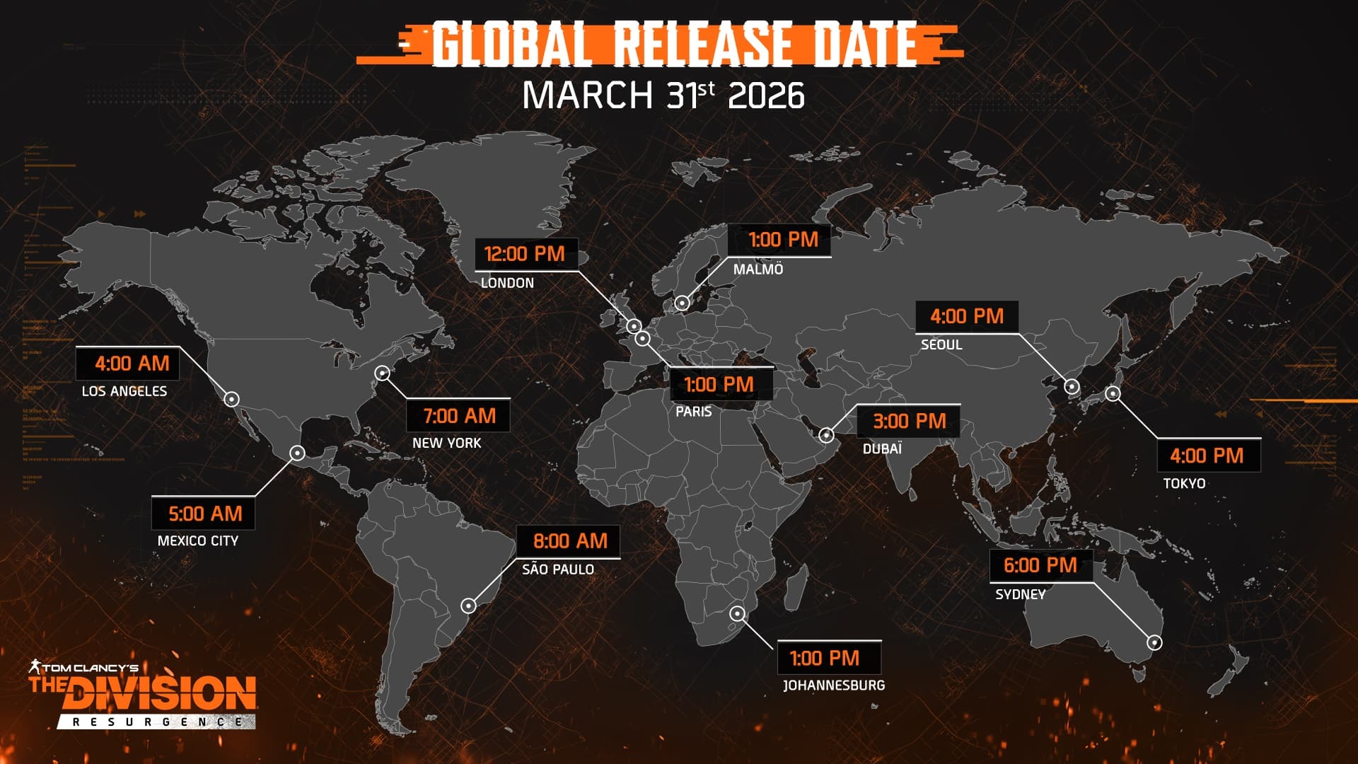 The Division Resurgence Release Time