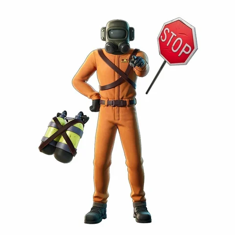 The Employee Fortnite Lethal Company Skin