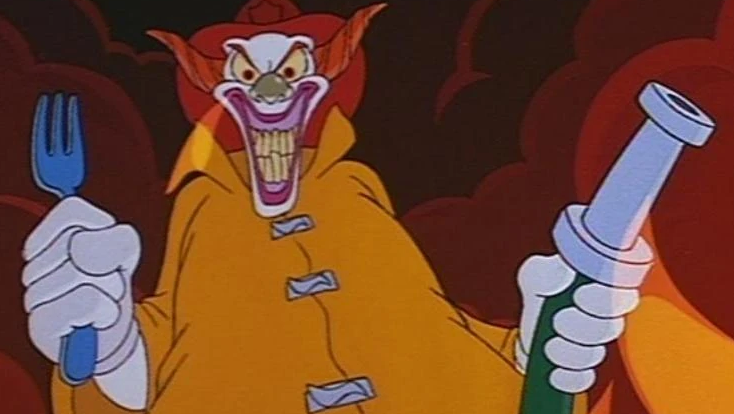 The Firefighter Clown The Brave Little Toaster 1987