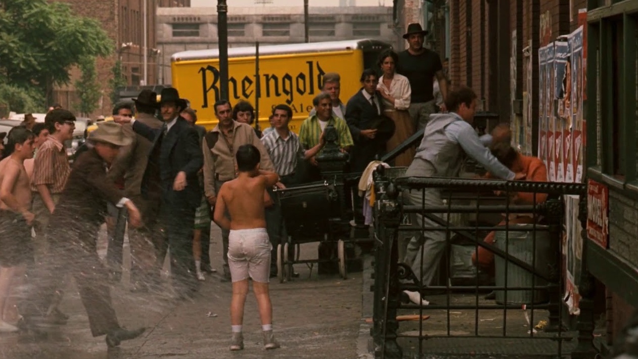 The Godfather 1972 Sonny Beats Carlo 1