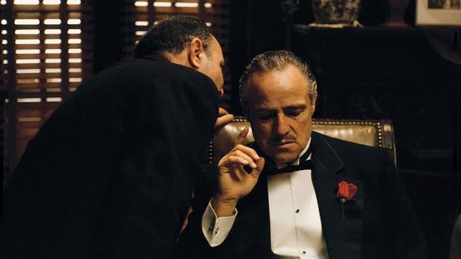 The Godfather 1972 opening scene 1