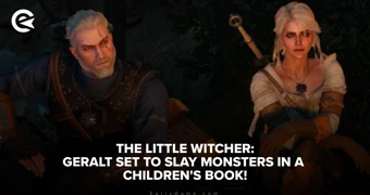 The Little Witcher Geralt set to slay monsters in a childrens book