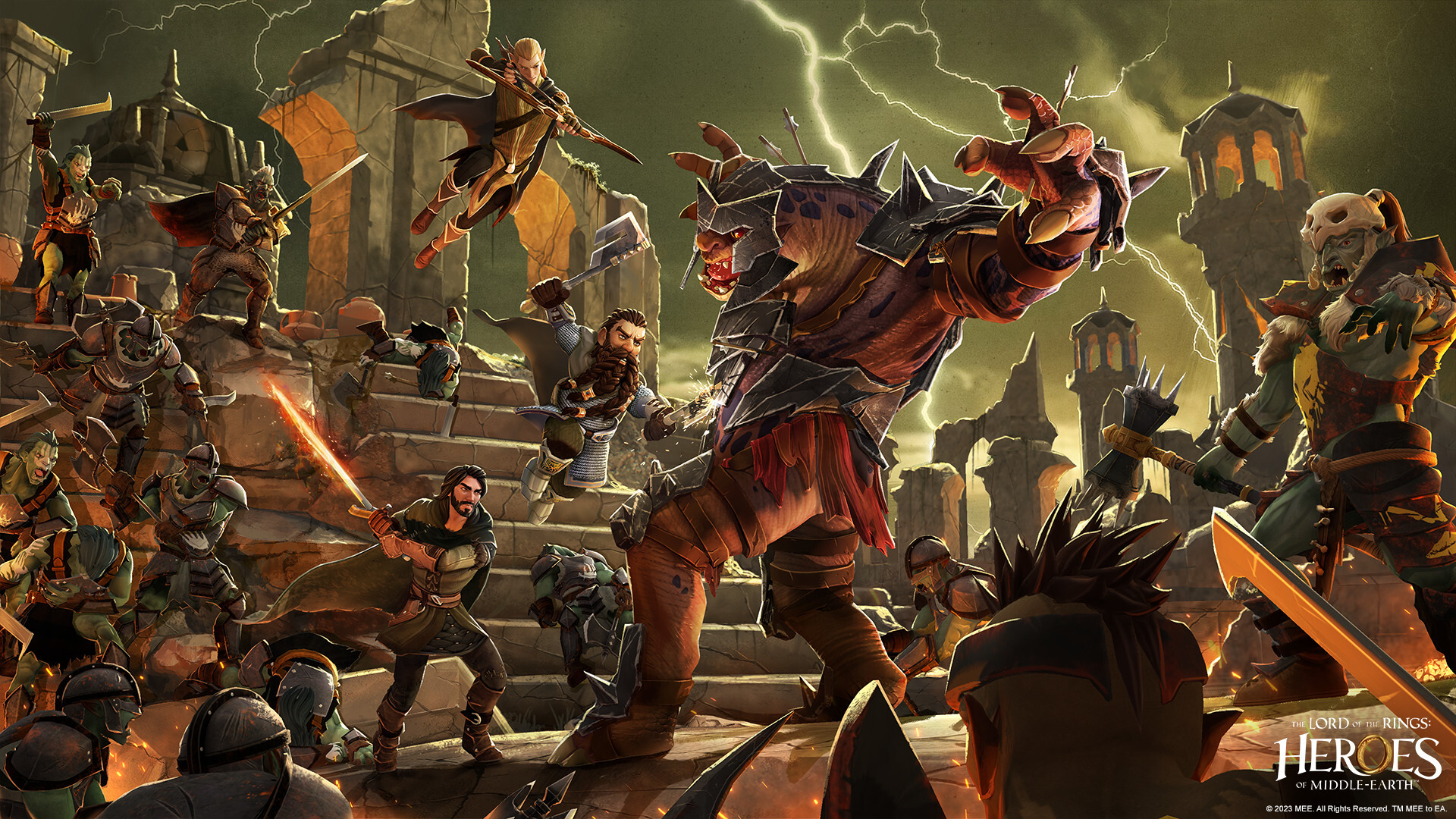 The Lord of the Rings Heroes of Middle Earth